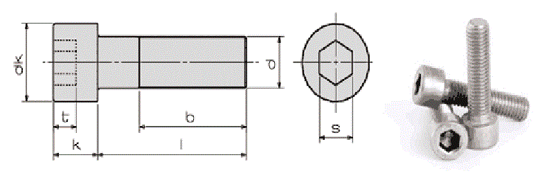 Socket Head Bolt / Allen Cap Bolt